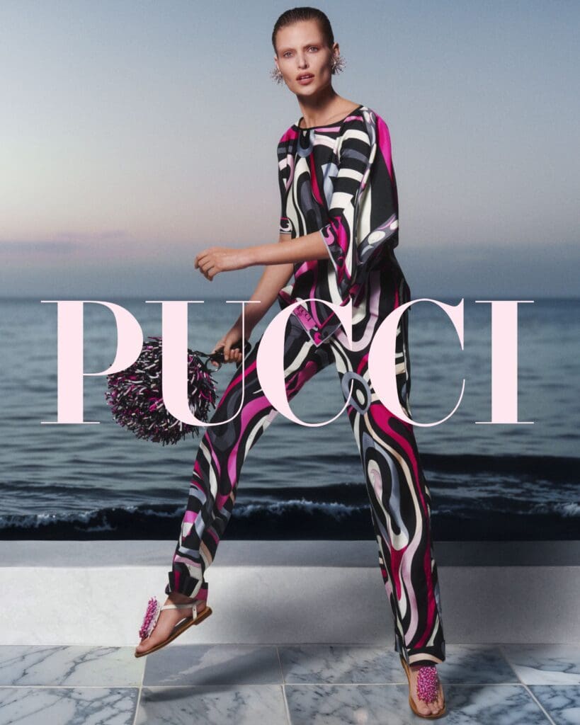 The Pucci Marmo Collection is just one of any styles available when the River Oaks District opens this spring.