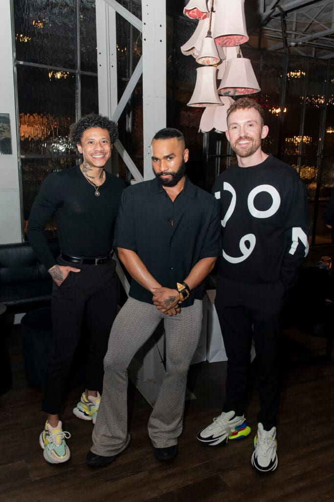 Ricardo Mancia, Cody Moore, Charlie White (Photo by Celeste Cass)