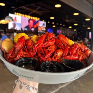 Sawyer Park crawfish