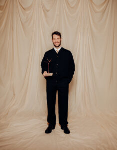 Simon Porte Jacquemus, winner of the Neiman Marcus Award for Innovation in the Field of Fashion last year