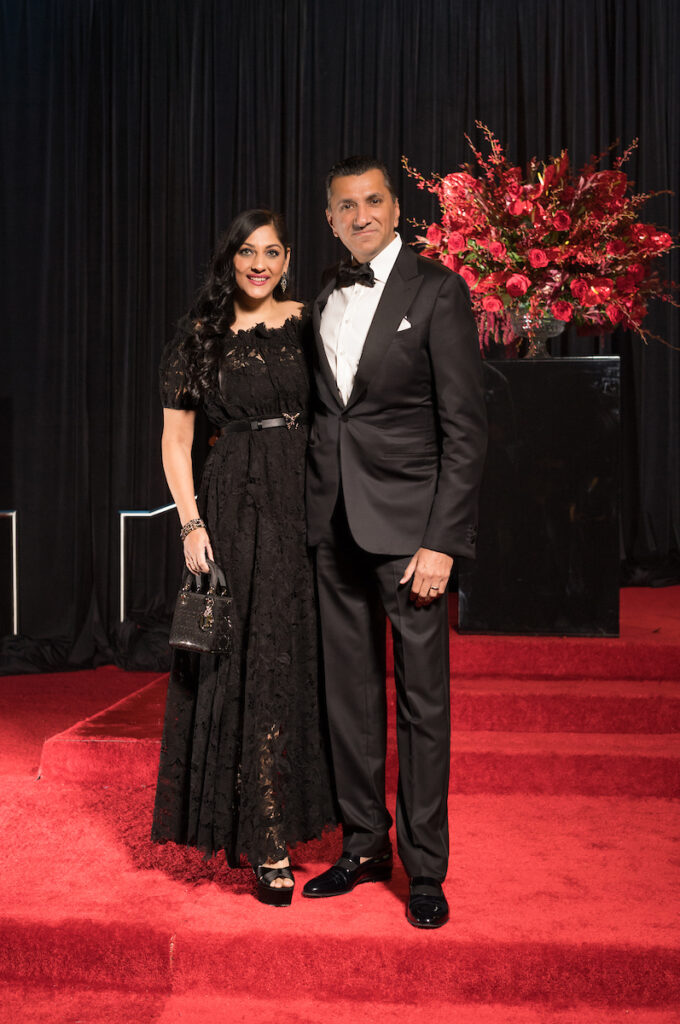 Dr. Sippi & Ajay Khurana at the Houston Museum of Natural Science gala (Photo by Daniel Ortiz)