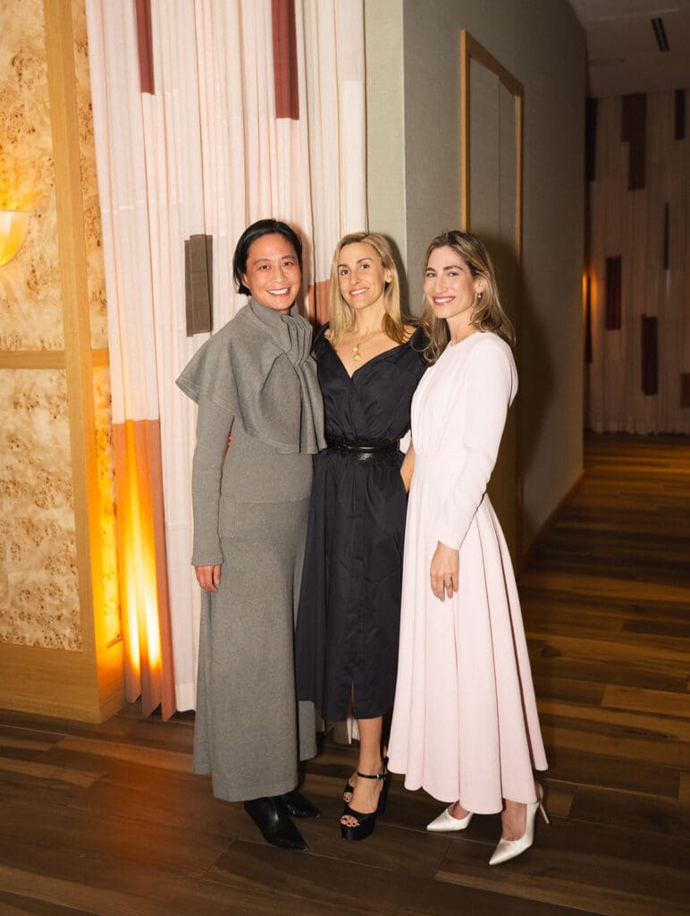 Su Wu, Sam Rubell, and Hannah Fagadau (Photo by A Sea of Love for Dallas Contemporary)