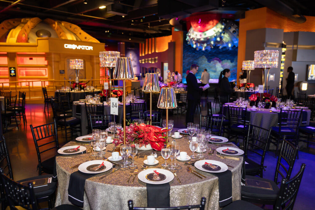 Wiess Energy Hall at the Houston Museum of Natural Science gala (Photo by Mike Rathke)