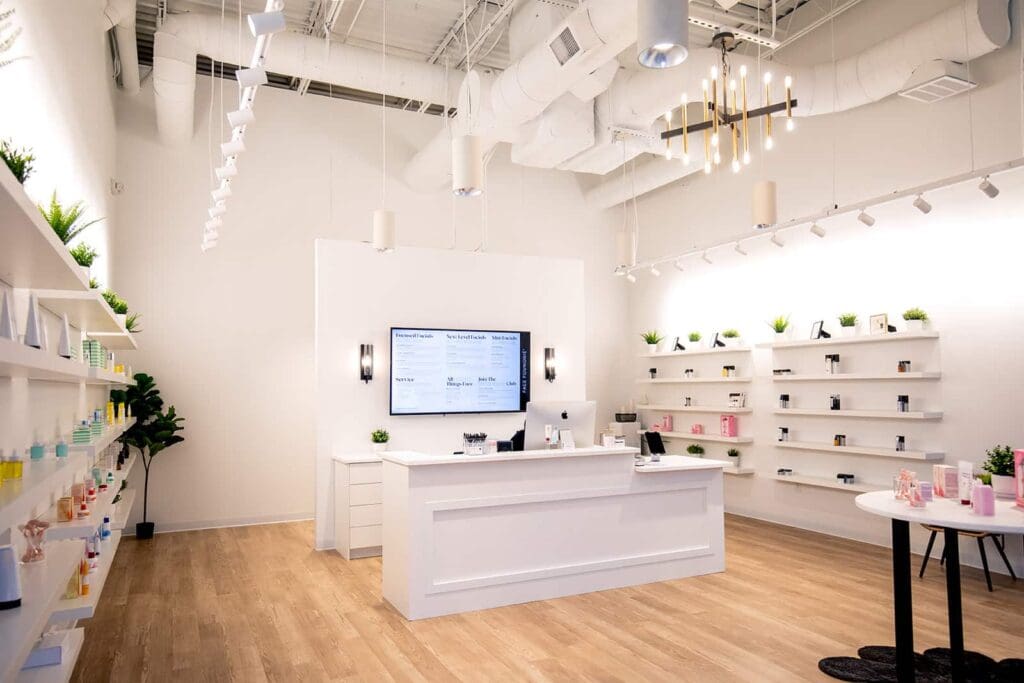 After the birth of her third child (and subsequent hormone-related skincare woes), Michele Henry founded FACE FOUNDRIÉ in 2019 in Edina, Minnesota with the intention of offering affordable and accessible facial treatments. (Courtesy)