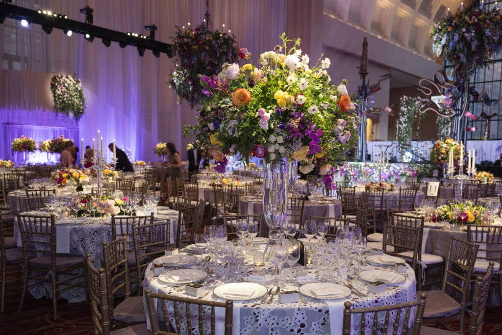 The Events Company decor at the Houston Grand Opera 'Love Is in the Air' gala (Photo by Michelle Watson)