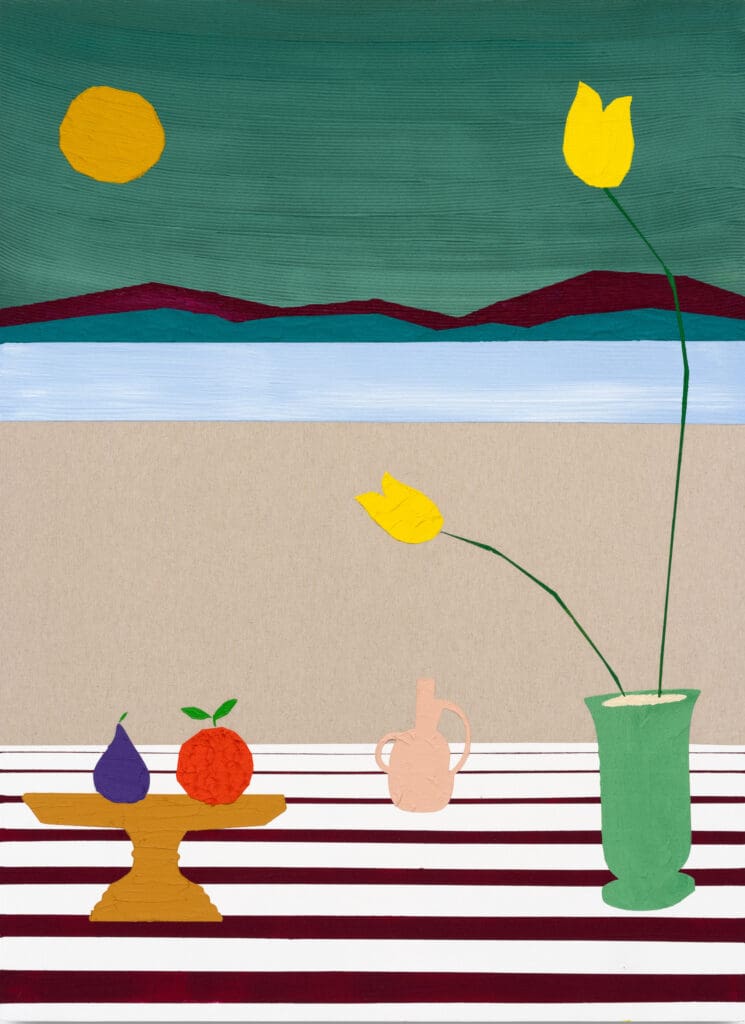 Ben Arpéa's "Untitled," 2024, at 193 Gallery (Photo by Nicolas Brasseur)