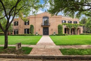 The John Staub-designed home at 3 Remington Lane, on the National Register of Historic Places, hits the market for $9,790,000. (Photo by TK Images)