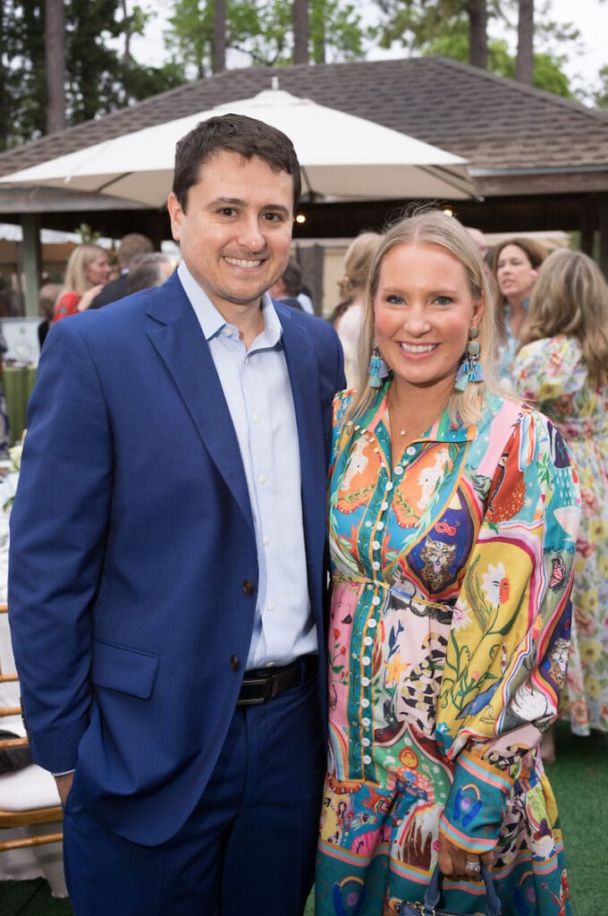 Michael & Cathleen Fishel at the Trees for Houston Root Ball. (Photo by Daniel Ortiz)