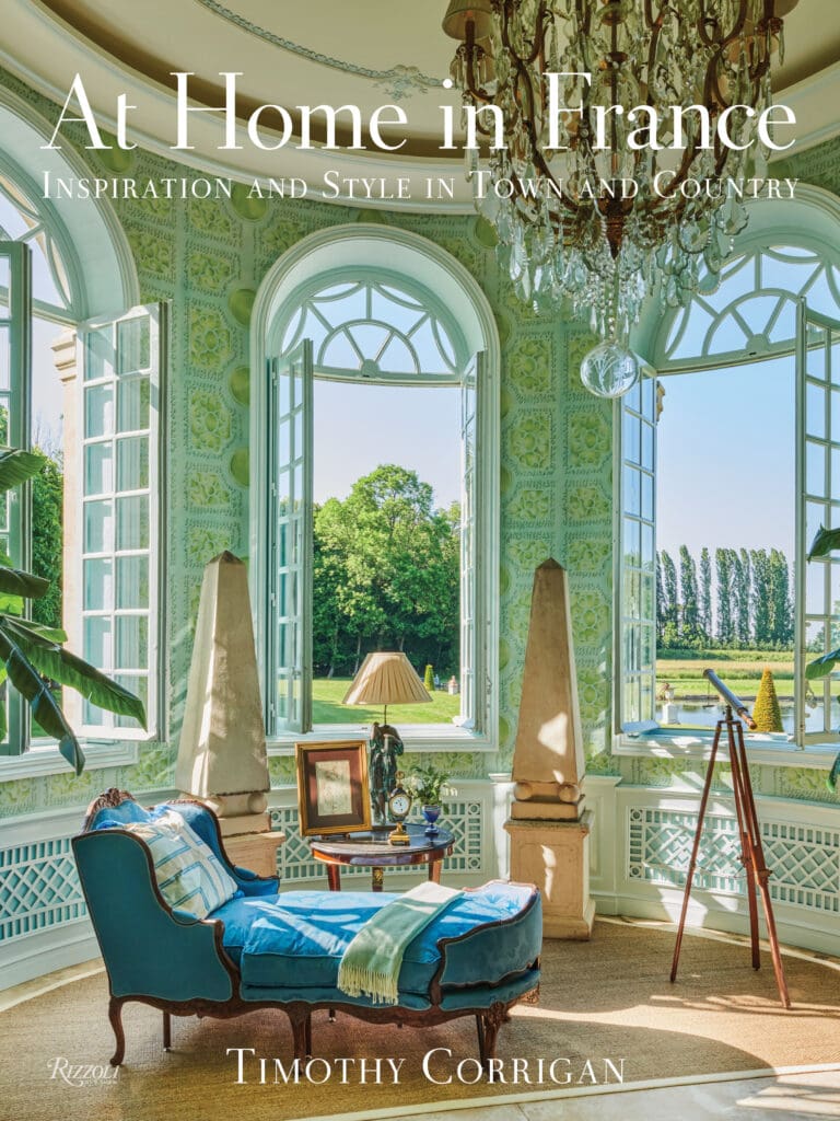 The cover of "At Home in France: Inspiration and Style in Town and Country" (Rizzoli)