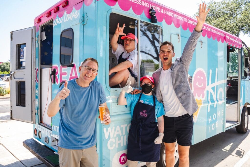 Howdy Homemade is a favorite Dallas-based ice cream shop that empowers people with special needs. (Courtesy)