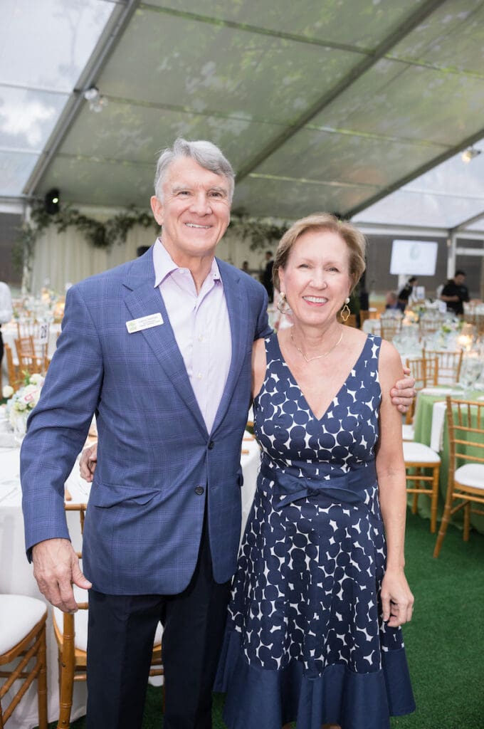 Larry & Jenny Nettles at the Trees for Houston Root Ball. (Photo by Daniel Ortiz)