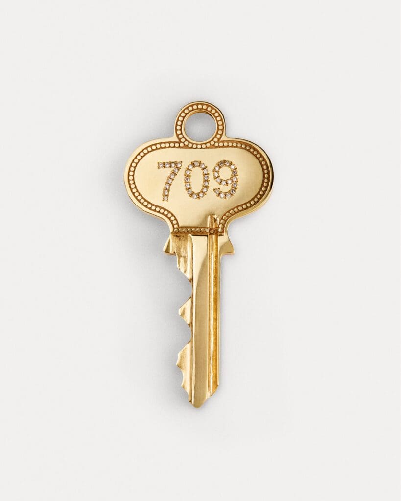 The keys can also be engraved, and Sinelli plans to offer a more affordable sterling silver version soon.