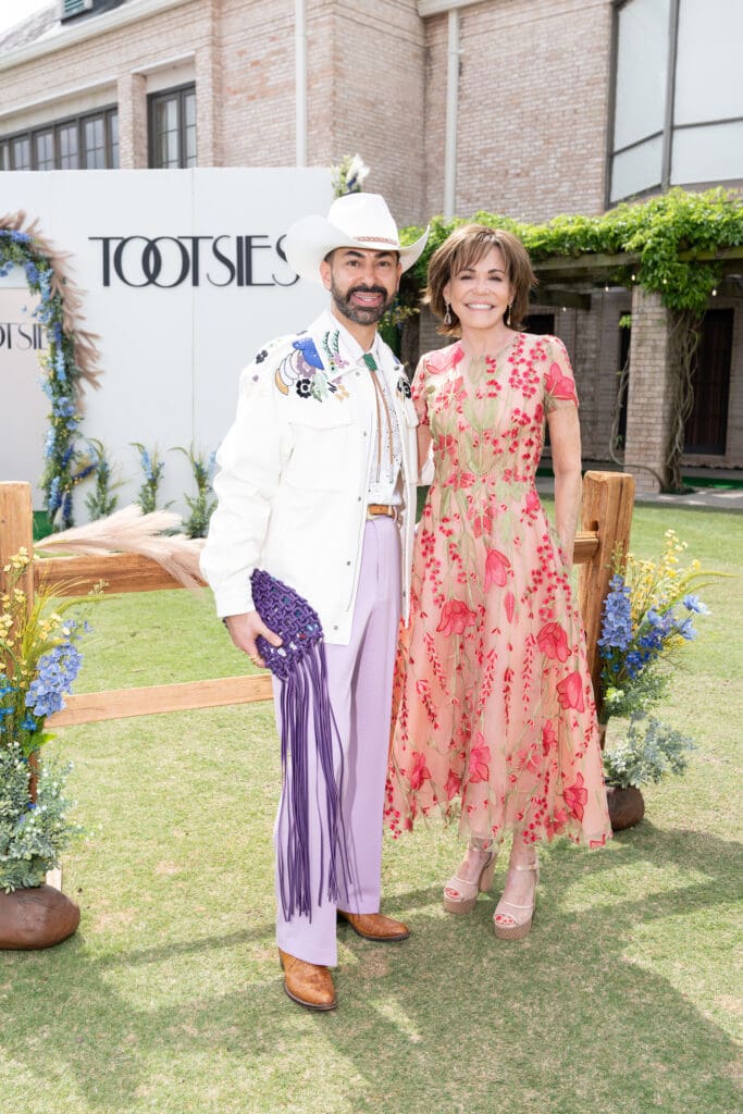 Fady Armanious, Hallie Vanderhider at the US Men's Clay Court Championship at River Oaks Country Club (Photo by Daniel Ortiz)