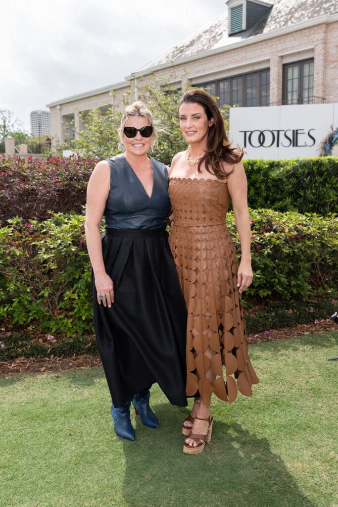 Vanessa Ames, Jordan Seff at the US Men's Clay Court Championship tennis luncheon at River Oaks Country Club (Photo by Daniel Ortiz)
