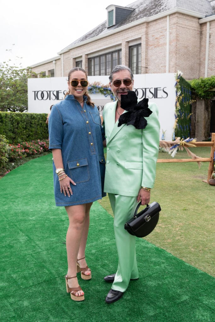 Gillian Sarofim, Ceron at the US Men's Clay Court Championship tennis luncheon at River Oaks Country Club (Photo by Daniel Ortiz)