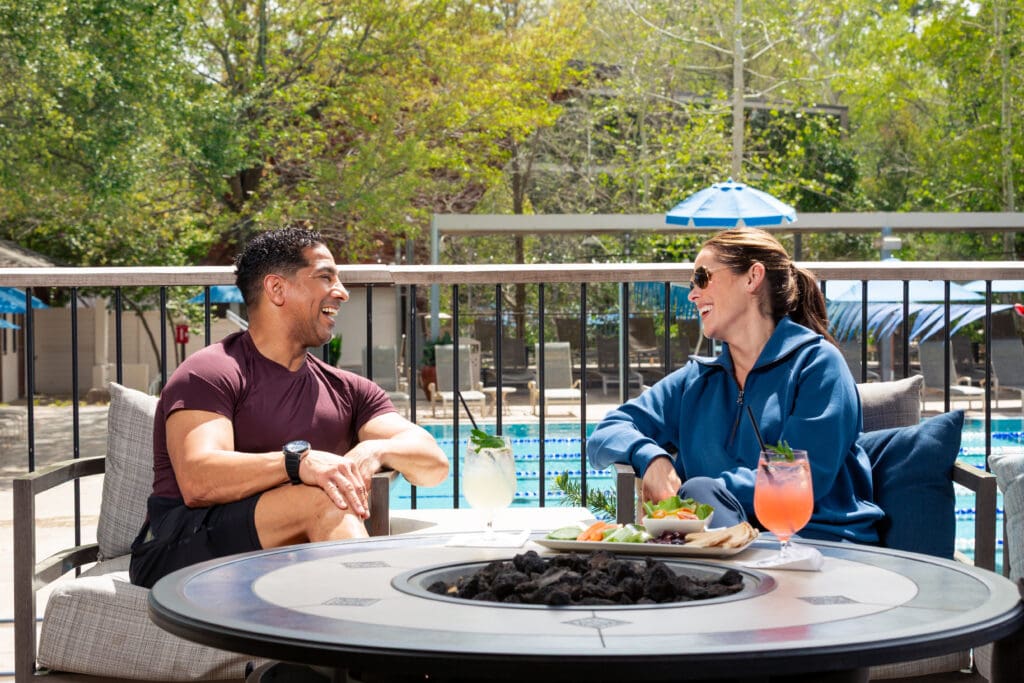 Retreats include a daily dining credit for healthy meals at five on-site restaurants. (Photo by Emil Jraissati, 5+8)