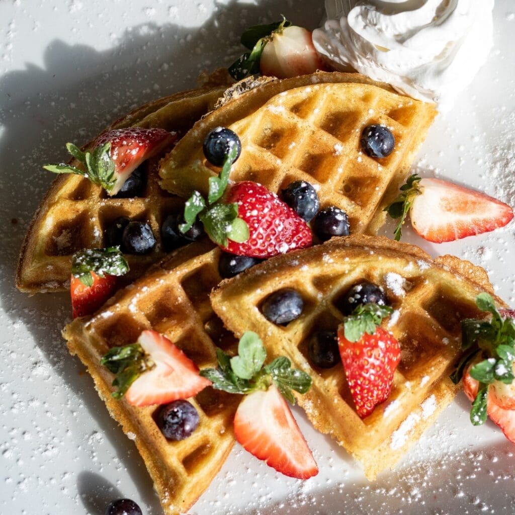 Acqua pancake and waffle bar