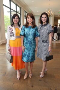 Alice Mao Brams, 2025 HSL President, Heidi Rockecharlie, Ann Ayre (Photo by Priscilla Dickson)