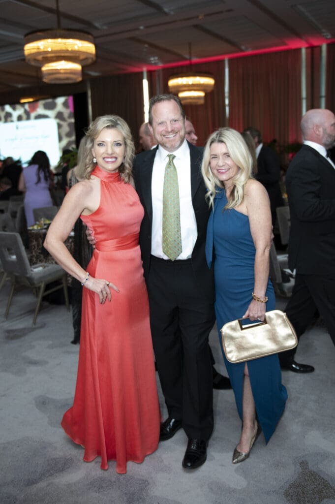 Bethany and Derek Blount with Nancy Leazer (Photo by Tamytha Cameron and Nate Rehlander)
