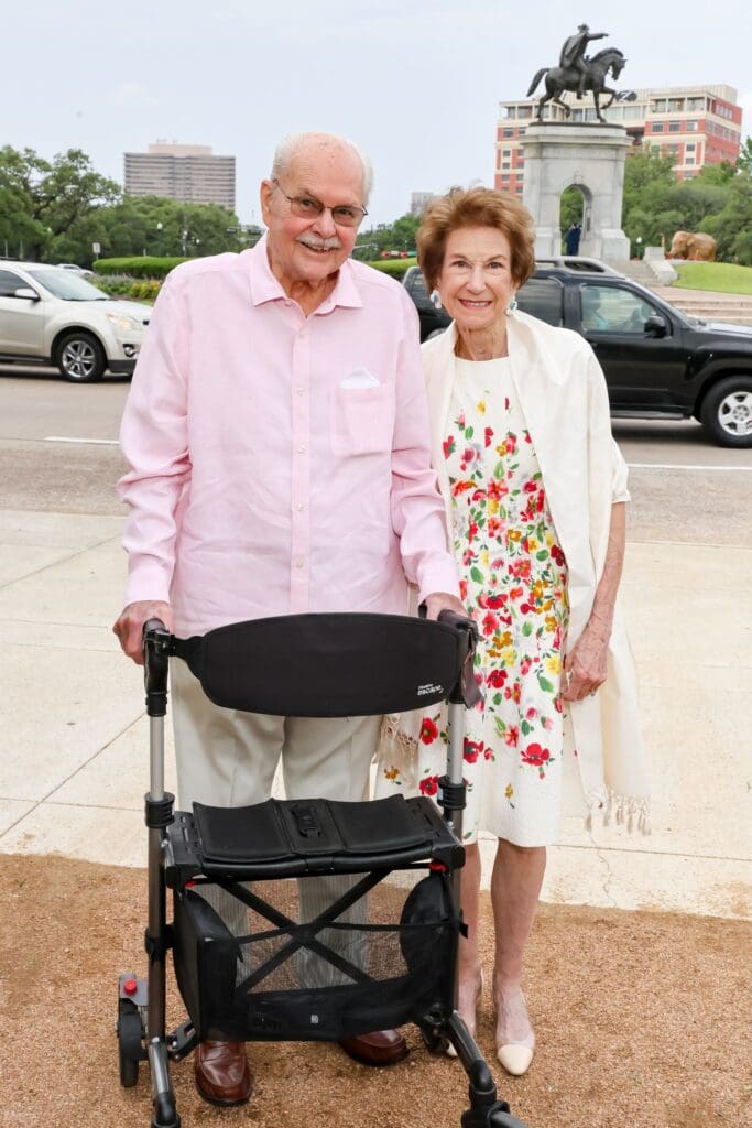 Brad & Laura McWilliams at Hermann Park Conservancy's Evening in the Park. (Photo by Priscilla Dickson)