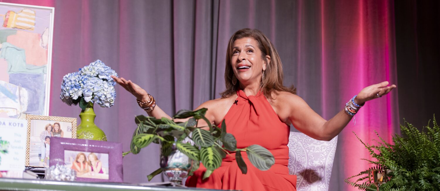 Chick Lit Luncheon featured speaker Hoda Kotb (Photo by Tamytha Cameron, Celeste Cass, Thomas Garza, and Nate Rehlander) (Photo by Tamytha Cameron, Celeste Cass, Thomas Garza, and Nate Rehlander)