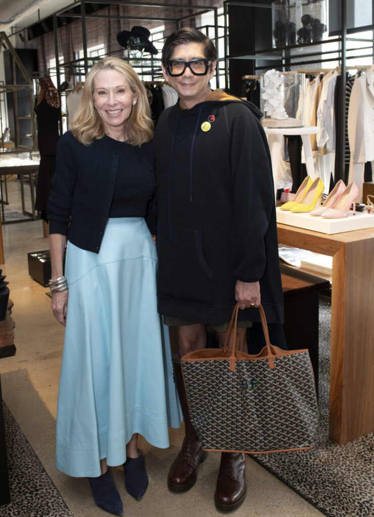 Cindy Rachofsky, Billy Fong (Photo by Tamytha Cameron)