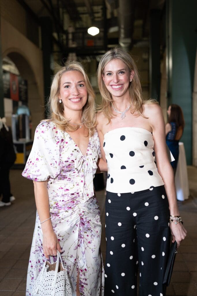 Claire Virga, Lauren Barrett at the Girls Inc. All Stars Night for Girls dinner (Photo by Daniel Ortiz)