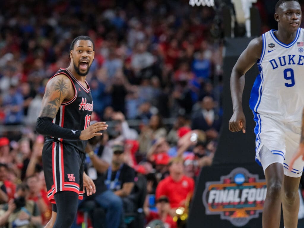 University of Houston power forward J'Wan Roberts has turned himself into one of the most impactful players in college basketball. (Photo by F. Carter Smith)