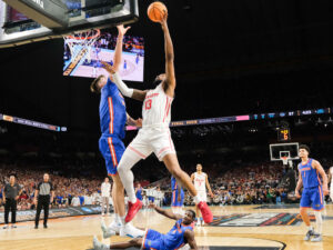 University of Houston Cougars men’s basketball team takes on the Florida Gators in the NCAA Final Four Championship game Monday night in the Alamodome,