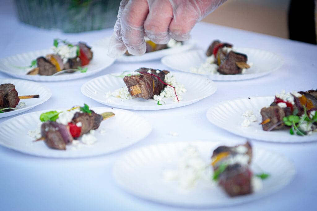 Delicious bites at Houston Zoo's Feast with the Beasts (Courtesy Houston Zoo)