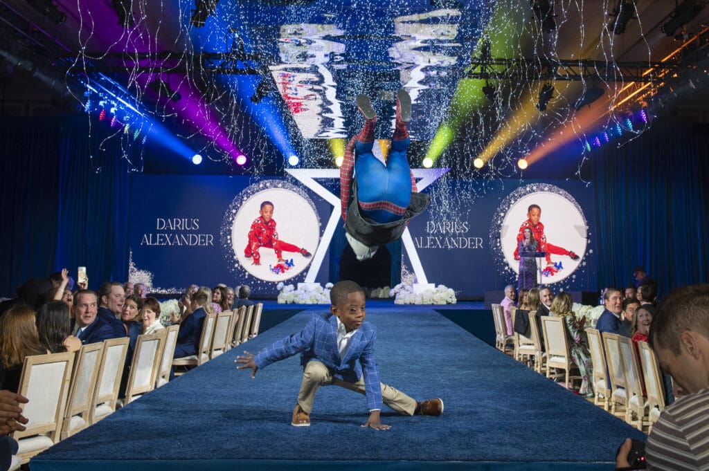 Darius Alexander and Spiderman (Photo by Tamytha Cameron Photography)