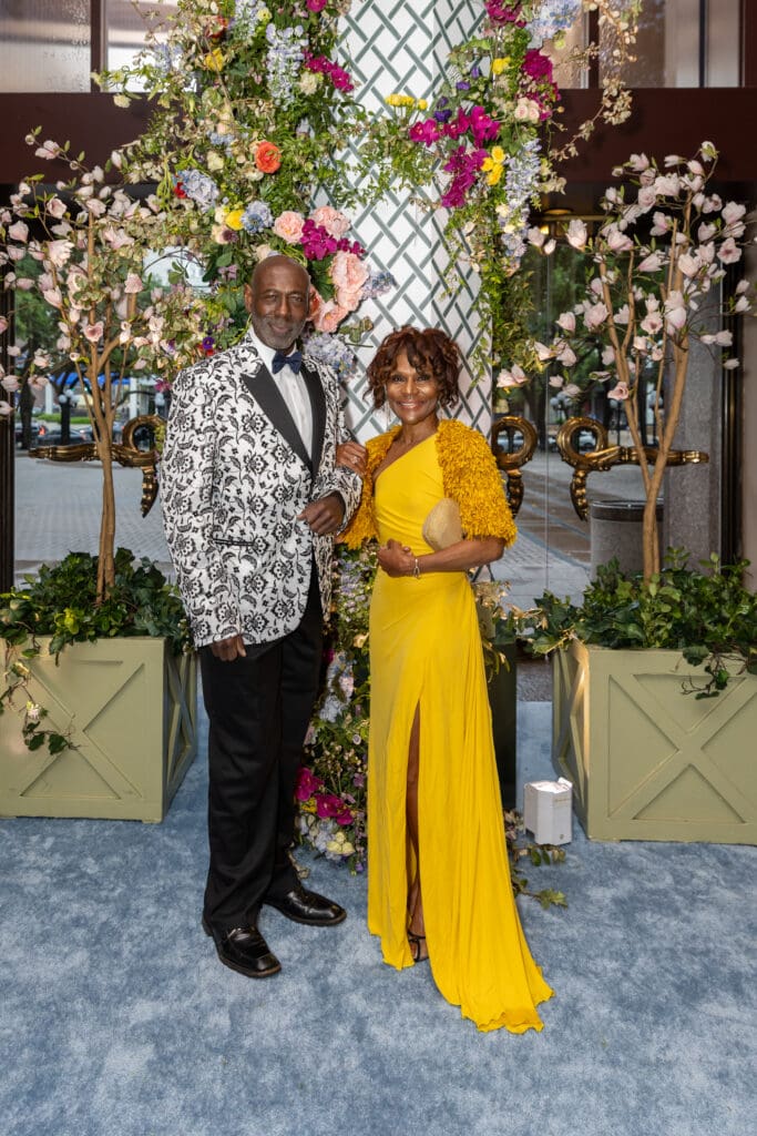 Derek Livingston, Nedra Jones at the Houston Grand Opera 'Love Is in the Air' gala (Photo by Emily Jaschke)