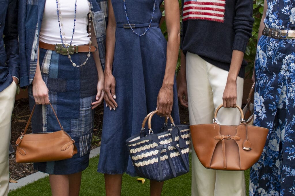 Offering a "bold yet sophisticated twist on Ralph Lauren's signature spirit," the women's pieces particularly stood out. (Photo by Tamytha Cameron)