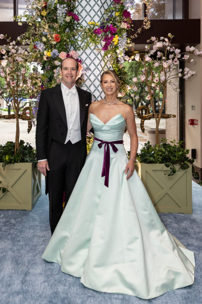 Drs. Warren & Rachel Ellsworth at the Houston Grand Opera 'Love Is in the Air' gala (Photo by Emily Jaschke)