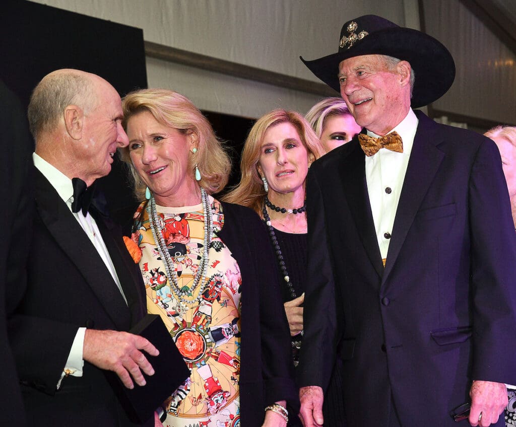 Eddy Blanton, Kirby McCool, Lindsay Holstead, J.P. Bryan at The Bryan Museum Wildcatters Gala