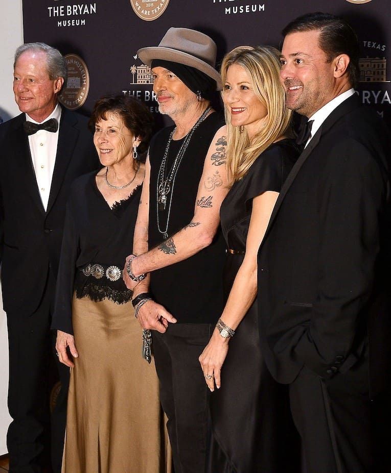 Ernie & Janet Cockrell, Billy Bob Thornton, Stephanie & Ernie Cockrell at The Bryan Museum Wildcatters Gala