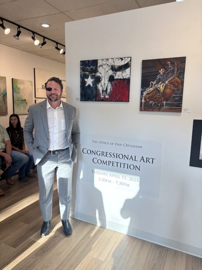The annual Artistic Discovery Contest brings one piece of student art from each congressional district to Washington, D.C. (Photo by Laura Landsbaum)