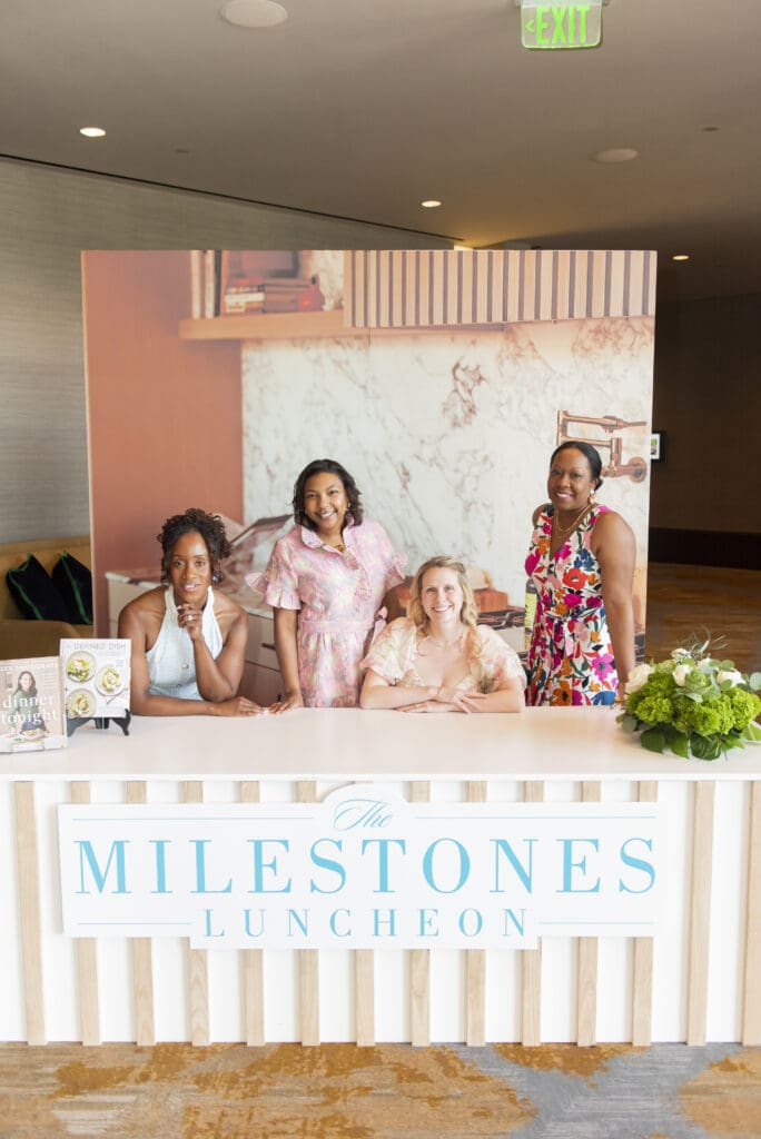 JLD Signature Projects Vice President Leigh Ann Sheffield, JLD Membership Vice President Brandi Garrett, JLD Community Vice President Katie Royal, and JLD Strategy Vice President Katherine Haskel (Photo by Tamytha Cameron and Celeste Cass)