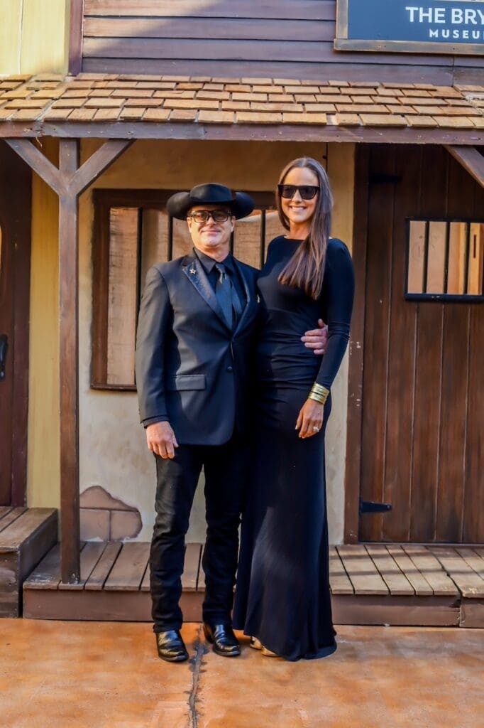 John & Andrea Bryan at the Bryan Museum Wildcatters Gala (Photo courtesy of The Bryan Museum)