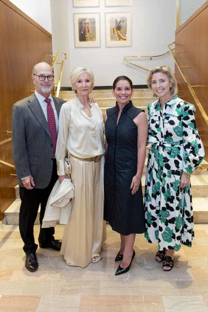 John & Debbie Tolleson, Marjon Henderson, Kit Sawers (Photo by Celeste Cass)