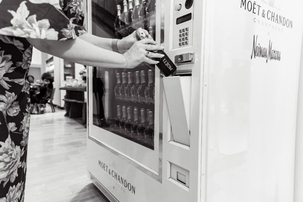 Champagne + Neiman Marcus = a match made in heaven (Photo by Celeste Cass)