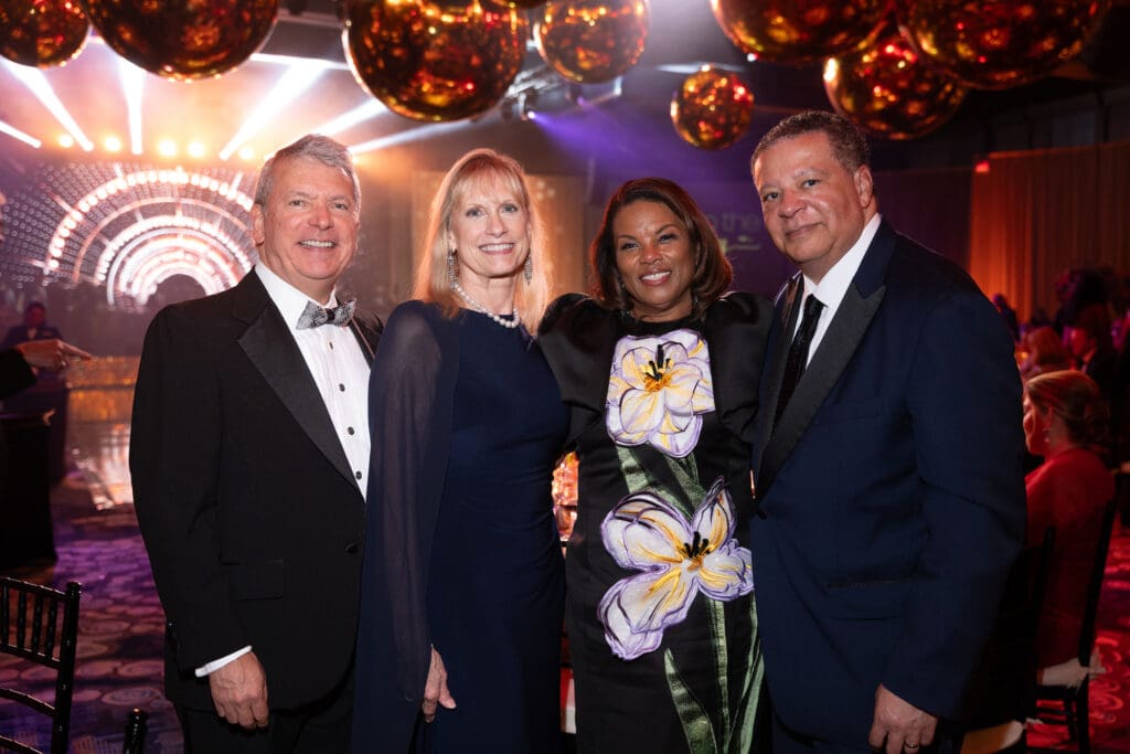 Roland & Karen Garcie, Demetra & Frank Jones at the Memorial Hermann Foundation Gala (Photo by Daniel Ortiz)