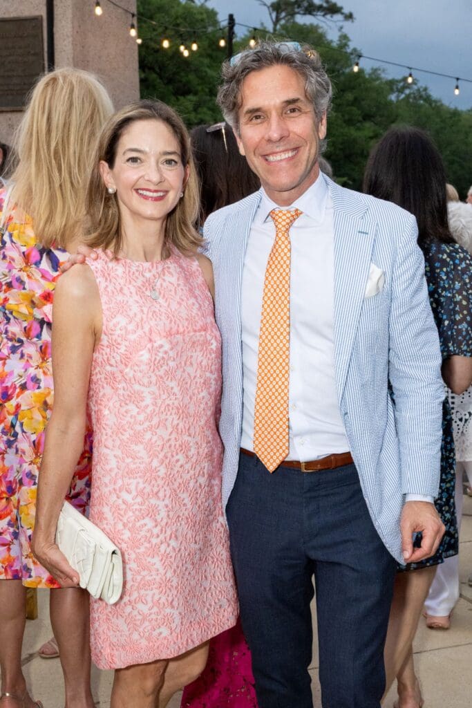 Kate Bialis & Brian Thomas at Hermann Park Conservancy's Evening in the Park. (Photo by Jacob Power)