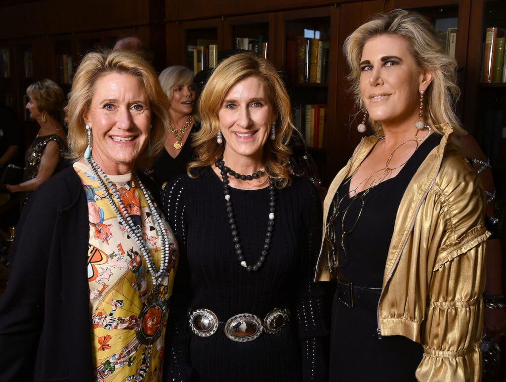 Kirby McCool, Lindsay Holstead, Courtney Hopson at The Bryan Museum Wildcatters Gala (Photo by Dave Rossman)