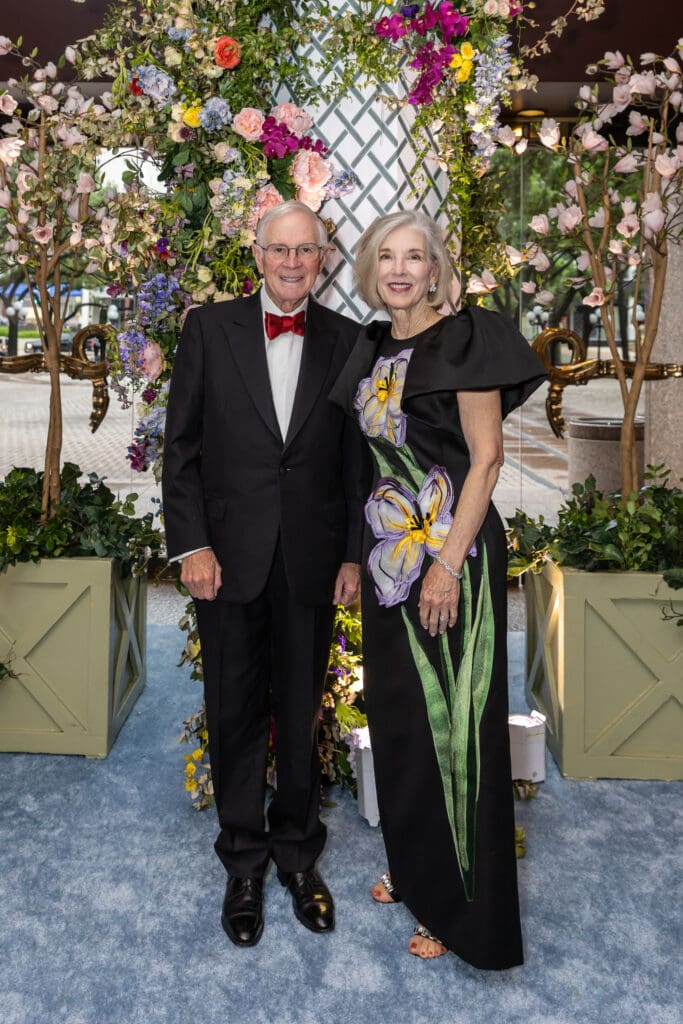 L.E. & Ginny Simmons at the Houston Grand Opera 'Love Is in the Air' gala (Photo by Emily Jaschke)