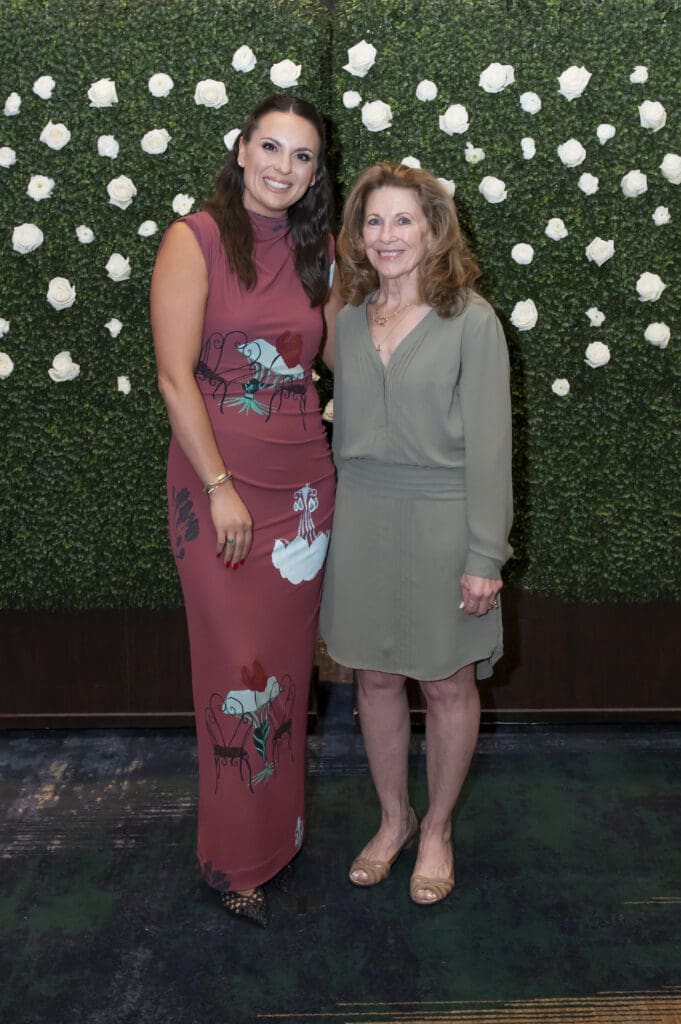 Featured speaker Alex Snodgrass and Louise LaManna (Photo by Tamytha Cameron and Celeste Cass)
