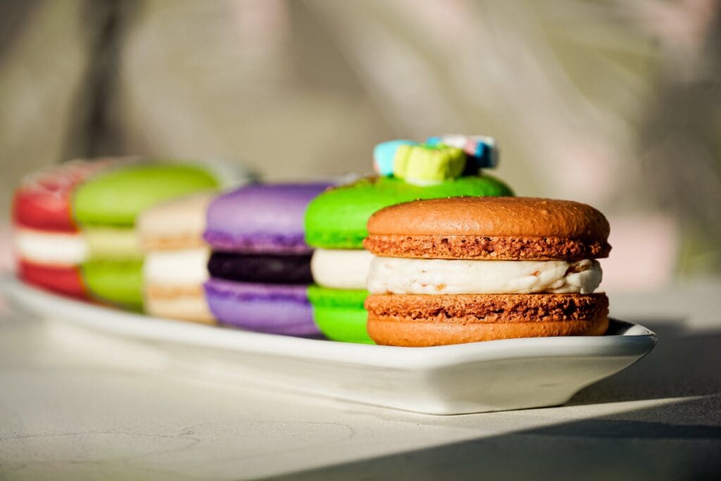 House made macarons made by resident chef Diego Chiarello. (Photo by Photos by Becca DeFillippo)
