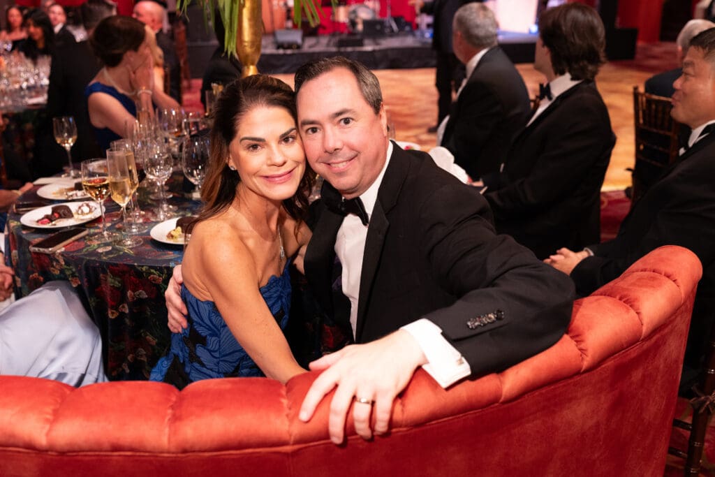 Margaret & Brian Bravo at Performing Arts Houston's Kaleidoscope Ball  (Photo by Daniel Ortiz)