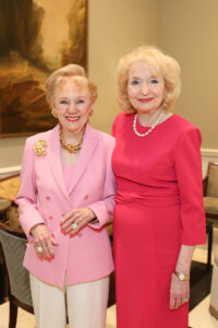 Marguerite Swartz and Mary Sage (Photo by Priscilla Dickson)