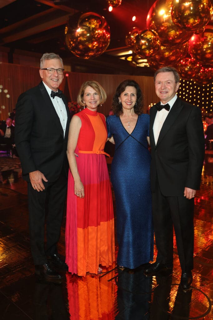 Mark & Laurie Lashier, Zhanna & Vitaly Golodryga  at the Memorial Hermann Foundation Gala (Photo by Priscilla Dickson)